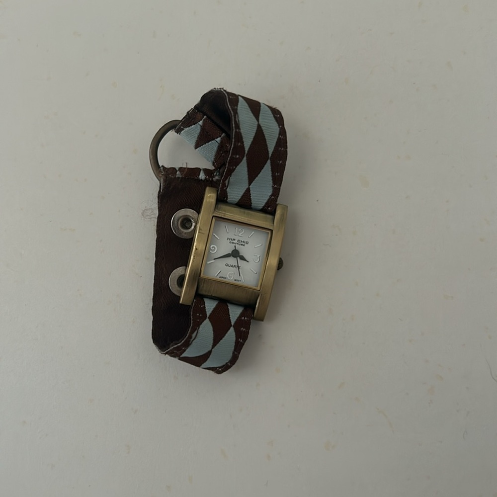 Coach Argyle Pattern Watch - Picture 2 of 3